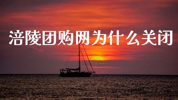涪陵团购网为什么关闭_https://m.jnlaobingbanjia.com_金融监管_第1张