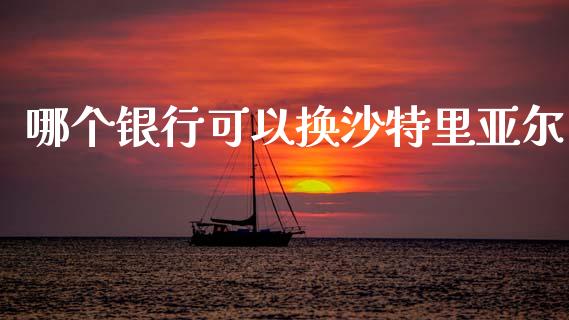 哪个银行可以换沙特里亚尔_https://m.jnlaobingbanjia.com_股市新闻_第1张