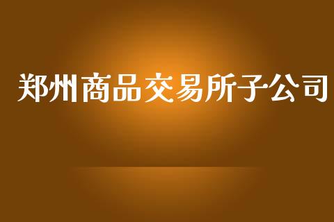 郑州商品交易所子公司_https://m.jnlaobingbanjia.com_基金市场_第1张