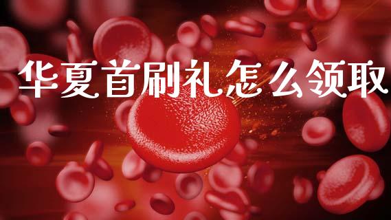 华夏首刷礼怎么领取_https://m.jnlaobingbanjia.com_金融监管_第1张