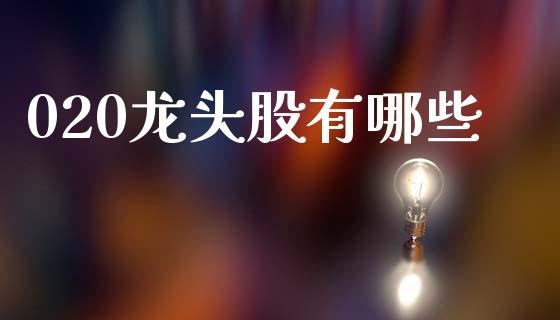 020龙头股有哪些_https://m.jnlaobingbanjia.com_基金市场_第1张