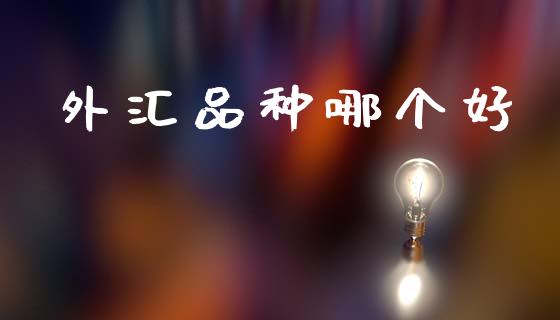 外汇品种哪个好_https://m.jnlaobingbanjia.com_全球市场_第1张