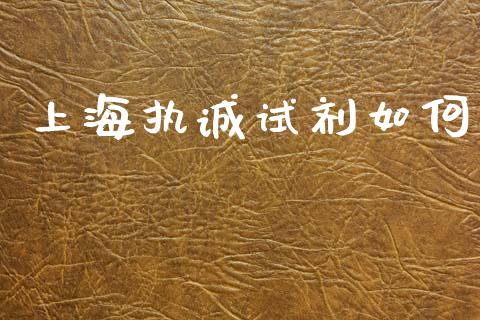 上海执诚试剂如何_https://m.jnlaobingbanjia.com_理财规划_第1张