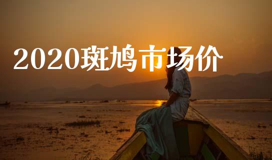 2020斑鸠市场价_https://m.jnlaobingbanjia.com_金融监管_第1张
