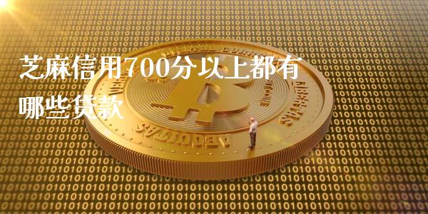 芝麻信用700分以上都有哪些贷款_https://m.jnlaobingbanjia.com_全球市场_第1张