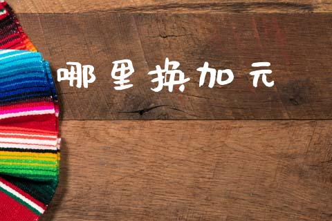 哪里换加元_https://m.jnlaobingbanjia.com_股市新闻_第1张