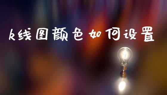 k线图颜色如何设置_https://m.jnlaobingbanjia.com_金融监管_第1张