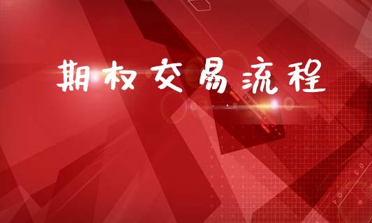 期权交易流程_https://m.jnlaobingbanjia.com_全球市场_第1张