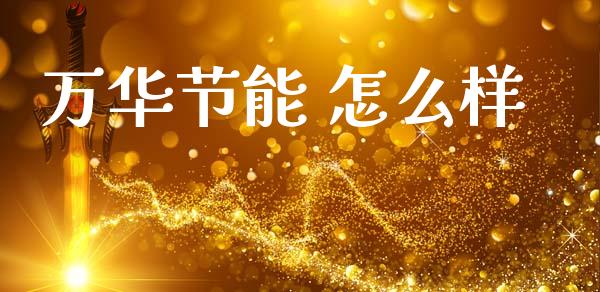 万华节能 怎么样_https://m.jnlaobingbanjia.com_股市新闻_第1张