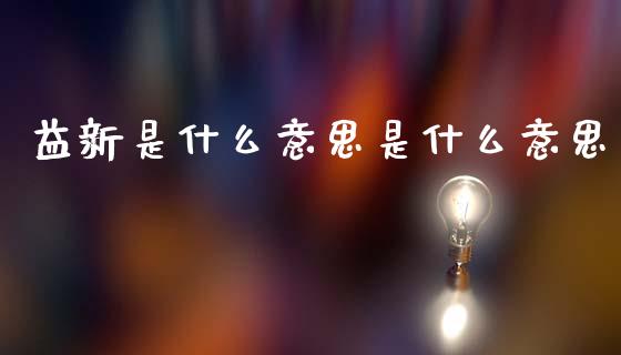 益新是什么意思是什么意思_https://m.jnlaobingbanjia.com_股市新闻_第1张