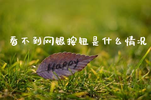 看不到网银按钮是什么情况_https://m.jnlaobingbanjia.com_金融监管_第1张