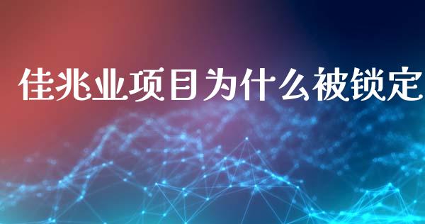 佳兆业项目为什么被锁定_https://m.jnlaobingbanjia.com_理财规划_第1张