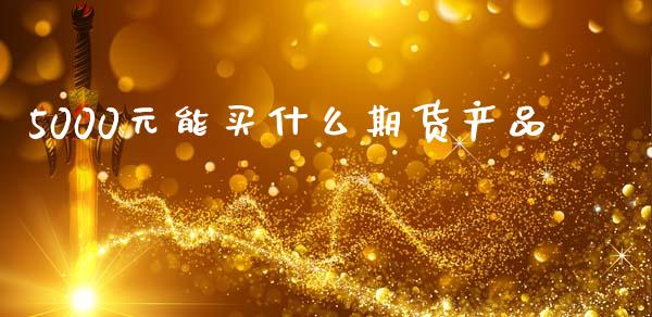 5000元能买什么期货产品_https://m.jnlaobingbanjia.com_理财规划_第1张