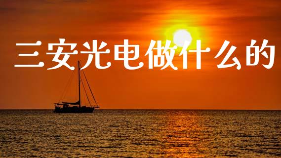 三安光电做什么的_https://m.jnlaobingbanjia.com_金融监管_第1张
