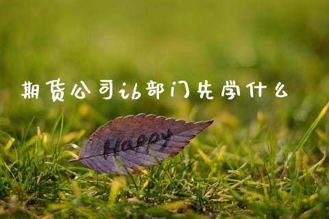 期货公司ib部门先学什么_区块链_第1张_全球市场_股市新闻_理财规划_金融监管_区块链_基金市场 期货公司ib部门先学什么_https://m.jnlaobingbanjia.com_区块链_第1张