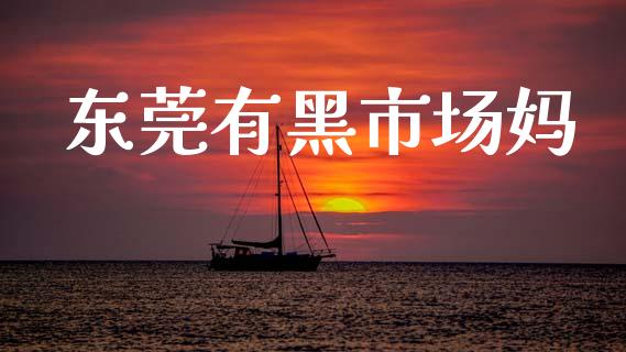 东莞有黑市场妈_https://m.jnlaobingbanjia.com_股市新闻_第1张