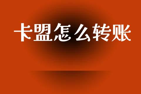 卡盟怎么转账_https://m.jnlaobingbanjia.com_理财规划_第1张