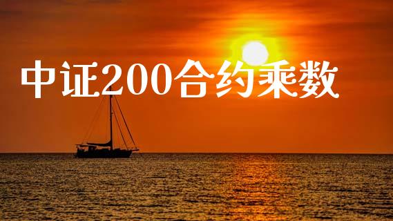 中证200合约乘数_https://m.jnlaobingbanjia.com_全球市场_第1张