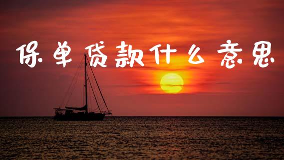 保单贷款什么意思_https://m.jnlaobingbanjia.com_理财规划_第1张