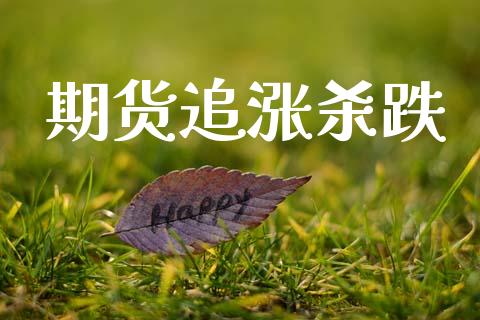 期货追涨杀跌_https://m.jnlaobingbanjia.com_理财规划_第1张