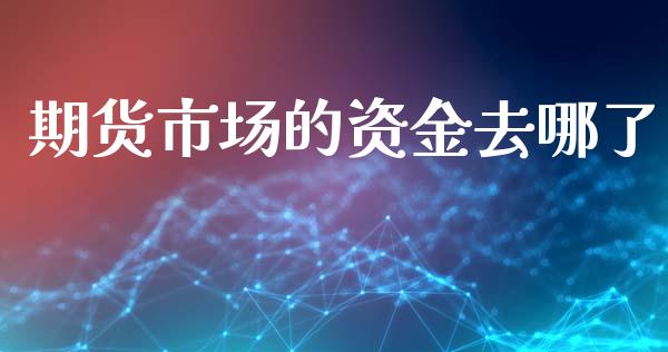 期货市场的资金去哪了_https://m.jnlaobingbanjia.com_理财规划_第1张