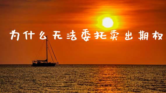 为什么无法委托卖出期权_https://m.jnlaobingbanjia.com_股市新闻_第1张