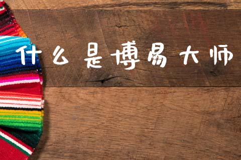 什么是博易大师_https://m.jnlaobingbanjia.com_理财规划_第1张