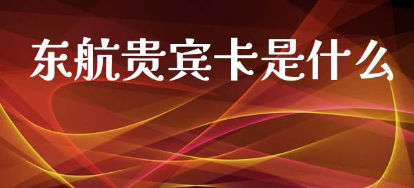 东航贵宾卡是什么_https://m.jnlaobingbanjia.com_理财规划_第1张