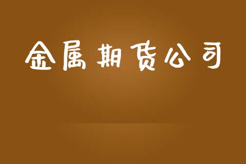 金属期货公司_https://m.jnlaobingbanjia.com_金融监管_第1张