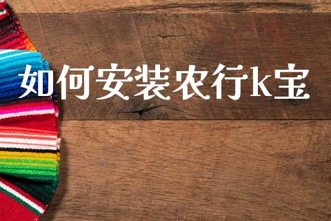 如何安装农行k宝_https://m.jnlaobingbanjia.com_区块链_第1张
