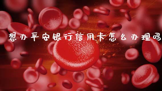 想办平安银行信用卡怎么办理吗_https://m.jnlaobingbanjia.com_金融监管_第1张