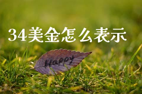 34美金怎么表示_https://m.jnlaobingbanjia.com_股市新闻_第1张