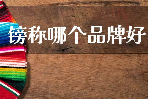 镑称哪个品牌好_https://m.jnlaobingbanjia.com_全球市场_第1张