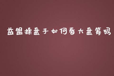 益盟操盘手如何看大盘筹码_https://m.jnlaobingbanjia.com_区块链_第1张