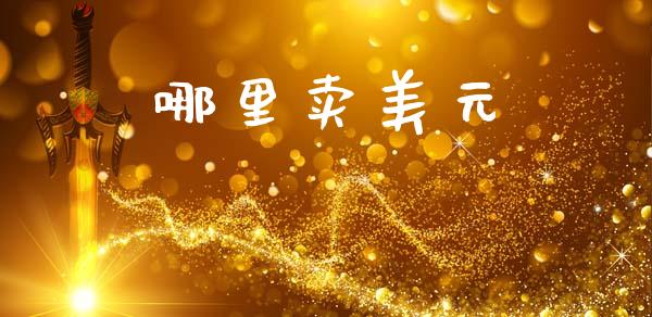 哪里卖美元_https://m.jnlaobingbanjia.com_股市新闻_第1张