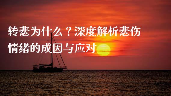 转悲为什么？深度解析悲伤情绪的成因与应对_https://m.jnlaobingbanjia.com_股市新闻_第1张