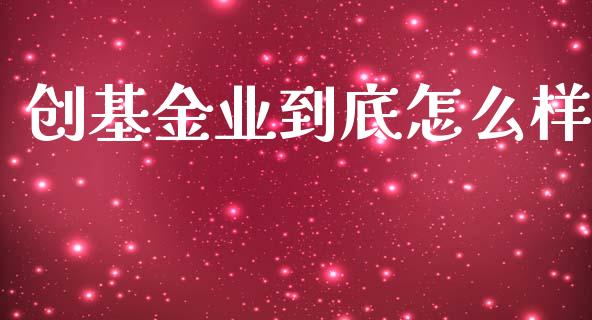 创基金业到底怎么样_https://m.jnlaobingbanjia.com_基金市场_第1张