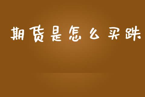 期货是怎么买跌_https://m.jnlaobingbanjia.com_金融监管_第1张