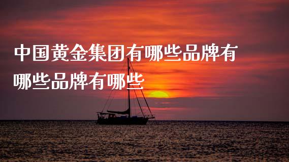 中国黄金集团有哪些品牌有哪些品牌有哪些_https://m.jnlaobingbanjia.com_基金市场_第1张