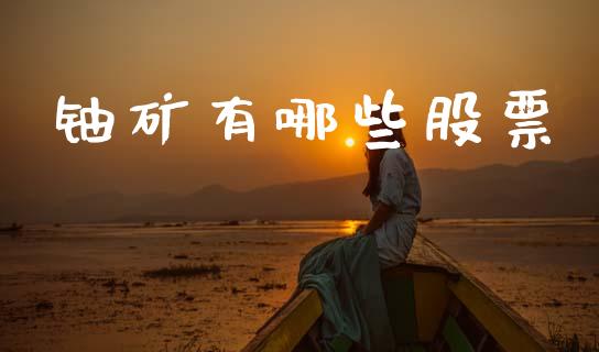 铀矿有哪些股票_https://m.jnlaobingbanjia.com_基金市场_第1张