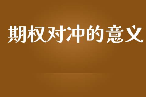 期权对冲的意义_https://m.jnlaobingbanjia.com_区块链_第1张