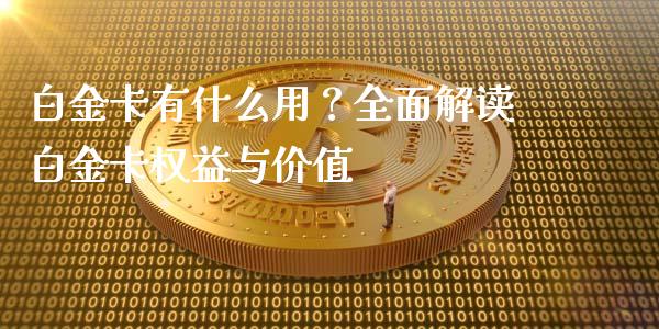 白金卡有什么用?全面解读白金卡权益与价值_基金市场_第1张_全球市场_股市新闻_理财规划_金融监管_区块链_基金市场 白金卡有什么用?全面解读白金卡权益与价值_https://m.jnlaobingbanjia.com_基金市场_第1张