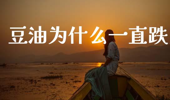 豆油为什么一直跌_https://m.jnlaobingbanjia.com_基金市场_第1张