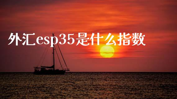外汇esp35是什么指数_https://m.jnlaobingbanjia.com_股市新闻_第1张