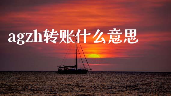 agzh转账什么意思_https://m.jnlaobingbanjia.com_股市新闻_第1张