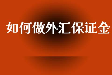 如何做外汇保证金_https://m.jnlaobingbanjia.com_全球市场_第1张
