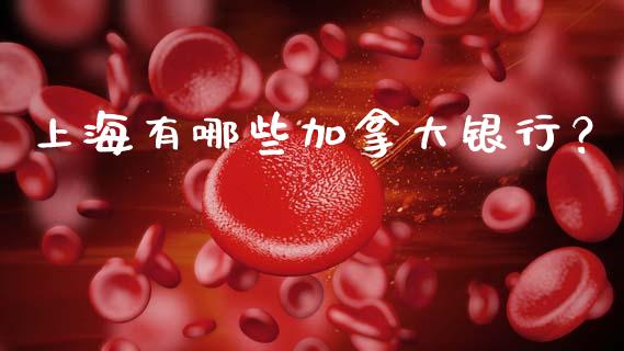 上海有哪些加拿大银行？_https://m.jnlaobingbanjia.com_金融监管_第1张