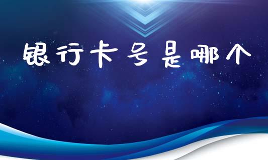 银行卡号是哪个_https://m.jnlaobingbanjia.com_区块链_第1张