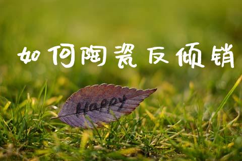 如何陶瓷反倾销_https://m.jnlaobingbanjia.com_金融监管_第1张
