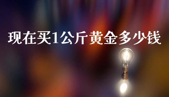现在买1公斤黄金多少钱_https://m.jnlaobingbanjia.com_基金市场_第1张